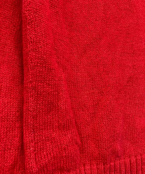 POLO RALPH LAUREN（ポロ・ラルフローレン）POLO RALPH LAUREN (ポロ・ラルフローレン) ポロベアクルーネックニット レッド サイズ:SIZE XSの古着・服飾アイテム