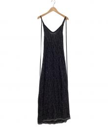 MURRAL（ミューラル）の古着「Frost knit camisole dress」｜ブラック