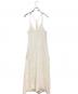 MURRAL（ミューラル）の古着「Frost knit camisole dress / ニットドレス」｜ホワイト