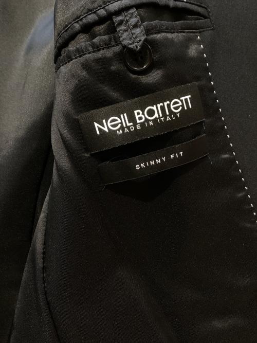 NEIL BARRETT（ニールバレット）NEIL BARRETT (ニールバレット) ノッチドラペルジャケット ブラック サイズ:48の古着・服飾アイテム
