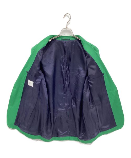 UNITED ARROWS & SONS（ユナイテッドアローズ アンド サンズ）UNITED ARROWS & SONS (ユナイテッドアローズ アンド サンズ) SERGE PLAIN BLAZER グリーン サイズ:Lの古着・服飾アイテム