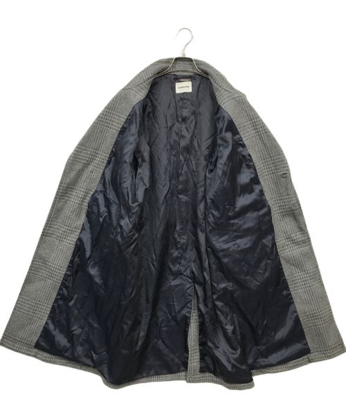 MONKEY TIME（モンキータイム）MONKEY TIME (モンキータイム) グレンチェックオーバーコート グレー サイズ:Sの古着・服飾アイテム