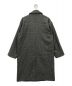 MONKEY TIME (モンキータイム) グレンチェックオーバーコート グレー サイズ:S：4000円