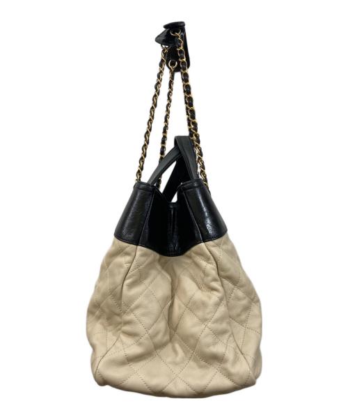 CHANEL（シャネル）CHANEL (シャネル) 2way チェーンショルダー バッグ ベージュの古着・服飾アイテム