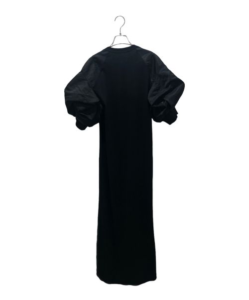 sacai（サカイ）sacai (サカイ) Nylon Twill&Jersey Dress ブラック サイズ:3の古着・服飾アイテム