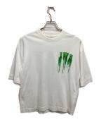J.W.ANDERSONジェイダブリューアンダーソン）の古着「スライムロゴプリントTシャツ」｜ホワイト