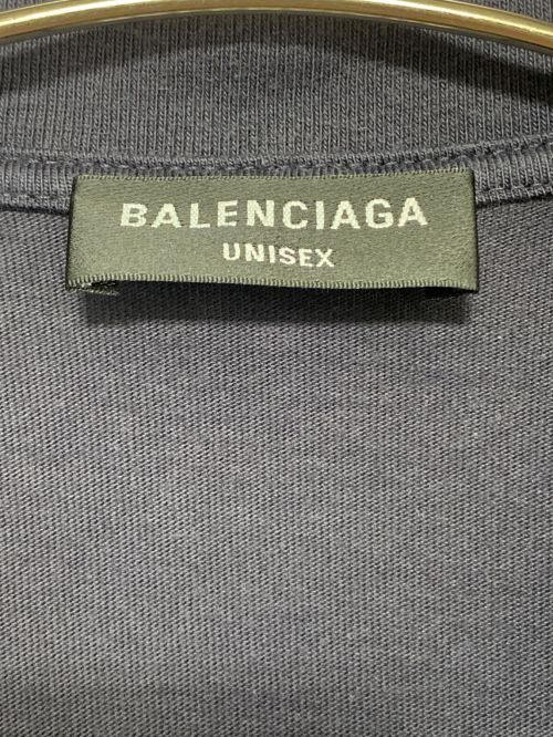 BALENCIAGA（バレンシアガ）BALENCIAGA (バレンシアガ) Patched Sleeves ネイビー サイズ:XXSの古着・服飾アイテム