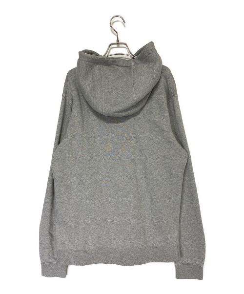 GUCCI（グッチ）GUCCI (グッチ) コットンジャージー フーデッド スウェットシャツ グレー サイズ:Lの古着・服飾アイテム