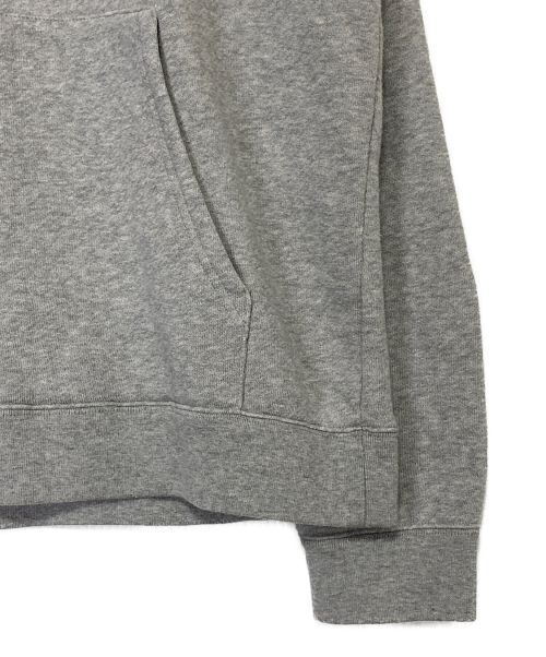 GUCCI（グッチ）GUCCI (グッチ) コットンジャージー フーデッド スウェットシャツ グレー サイズ:Lの古着・服飾アイテム
