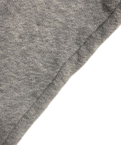 GUCCI（グッチ）GUCCI (グッチ) コットンジャージー フーデッド スウェットシャツ グレー サイズ:Lの古着・服飾アイテム