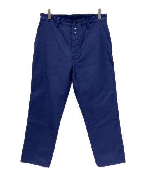 Le Sans Pareil（ル サン パレイユ）Le Sans Pareil (ル サン パレイユ) CMS TRADITIONAL WORK PANTS ネイビー サイズ:42の古着・服飾アイテム