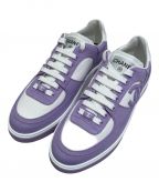 CHANELシャネル）の古着「Coco Mark Logo Sneaker」｜パープルホワイト
