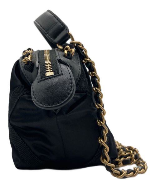 CHANEL（シャネル）CHANEL (シャネル) ミニチェーンショルダーバッグ ブラックの古着・服飾アイテム