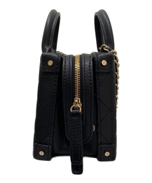 CHANEL（シャネル）CHANEL (シャネル) バニティショルダーバッグ ブラックの古着・服飾アイテム