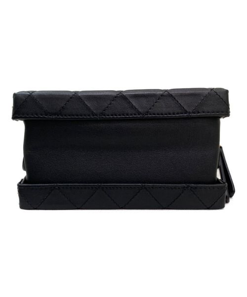 CHANEL（シャネル）CHANEL (シャネル) バニティショルダーバッグ ブラックの古着・服飾アイテム