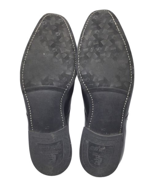 SCOTCH GRAIN（スコッチグレイン）SCOTCH GRAIN (スコッチグレイン) ダブルモンクストラップシューズ ブラック サイズ:27の古着・服飾アイテム