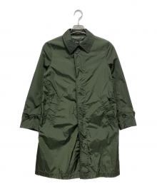 MOJITO（モヒート）の古着「ステンカラーコート」｜グリーン