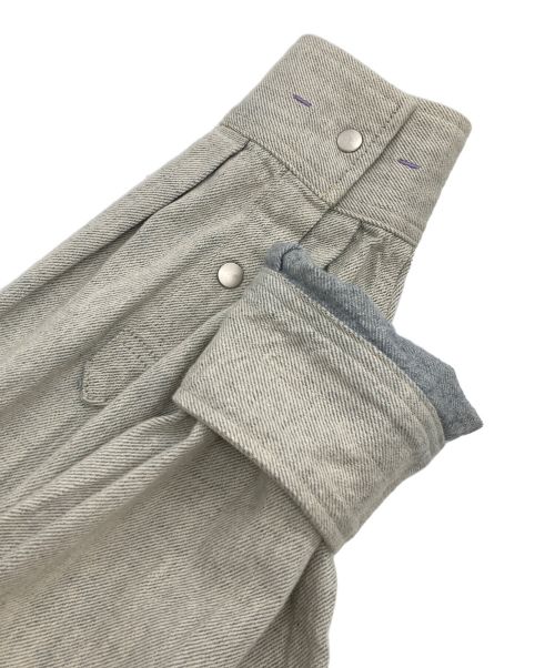 Annuaut（エーナッツ）Annuaut (エーナッツ) DAILY UTILITY SH JACKET／メランジデニム グレー サイズ:Mの古着・服飾アイテム