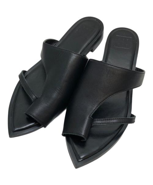 RIM.ARK（リムアーク）RIM.ARK (リムアーク) Thumb cover sandal ブラック サイズ:37の古着・服飾アイテム