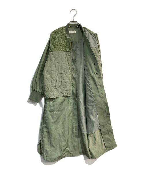 SUMI STYLE（スミ スタイル）sumi style (スミ スタイル) ボアブルゾンドッキングコート　EAZ5012108A0001 オリーブ サイズ:Freeの古着・服飾アイテム