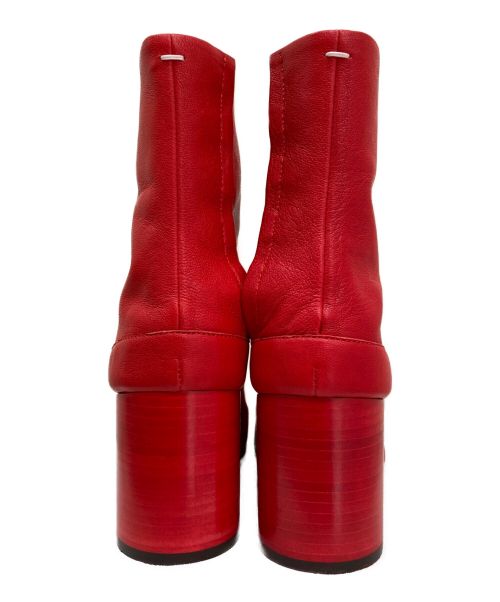 Maison Margiela（メゾンマルジェラ）Maison Margiela (メゾンマルジェラ) 足袋ブーツ レッド サイズ:36の古着・服飾アイテム