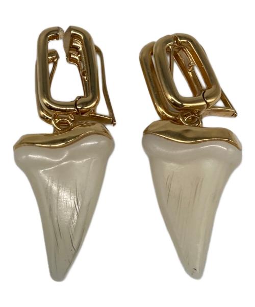 Chloe（クロエ）Chloe (クロエ) イヤリング ホワイトの古着・服飾アイテム