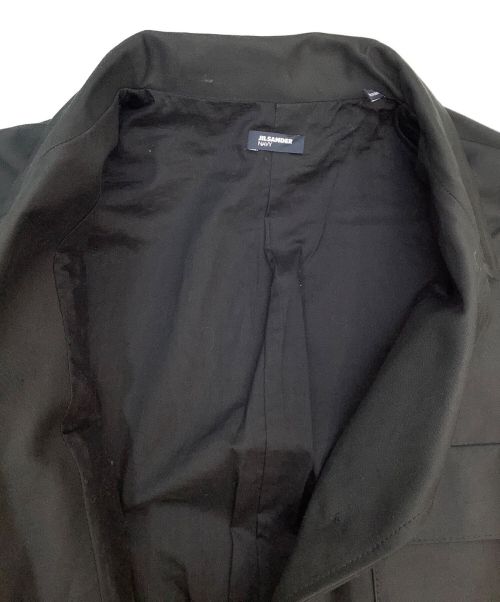 JIL SANDER NAVY（ジルサンダー ネイビー）JIL SANDER NAVY (ジルサンダー ネイビー) ロングコート ブラック サイズ:36の古着・服飾アイテム