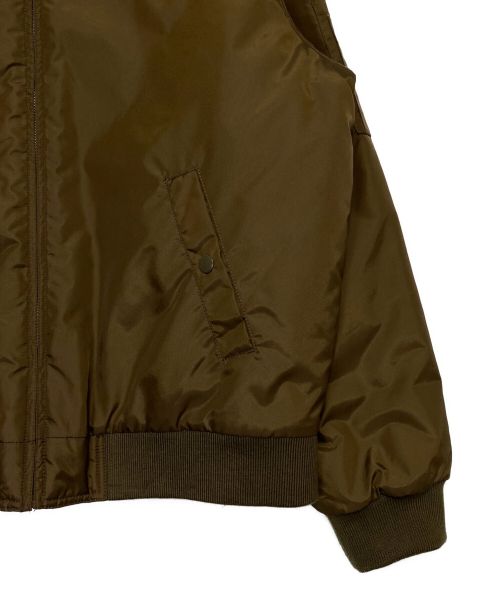 SUPREME（シュプリーム）SUPREME (シュプリーム) INDEPENDENT FUR BOMBER JACKET カーキ サイズ:Lの古着・服飾アイテム