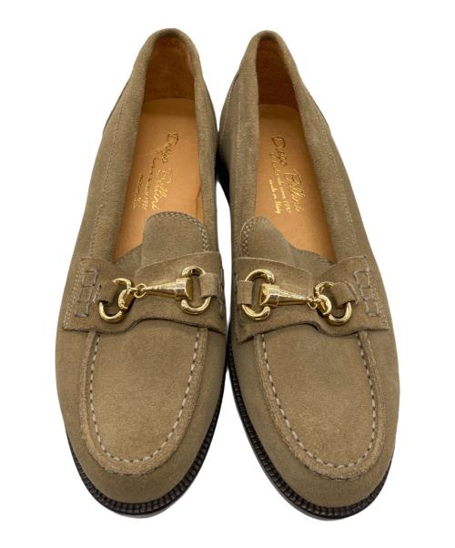 DIEGO BELLINI（ディエゴベリーニ）DIEGO BELLINI (ディエゴベリーニ) スウェードビットローファー ベージュ サイズ:39の古着・服飾アイテム