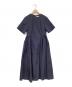 THE 9 SHOP（ザ ナインショップ）の古着「EVERYDAY DRESS mature bloom」｜ネイビー