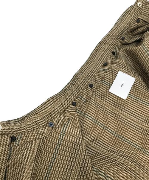 ATHA（アタ）ATHA (アタ) ストライプブルゾン ブラウン サイズ:Fの古着・服飾アイテム