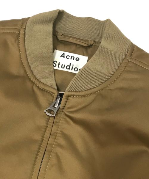 Acne studios（アクネ ストゥディオス）Acne studios (アクネ ストゥディオス) ボンバージャケット カーキ サイズ:46の古着・服飾アイテム