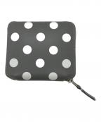 COMME des GARCONSコムデギャルソン）の古着「Zip Around Folded Wallet」｜グレー
