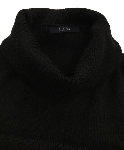 LIMI feu（リミフゥ）LIMI feu (リミフゥ) タートルネックニット ブラック サイズ:Sの古着・服飾アイテム