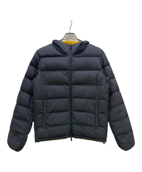 HERNO（ヘルノ）HERNO (ヘルノ) リバーシブルダウンジャケット ブラック×イエロー サイズ:46の古着・服飾アイテム