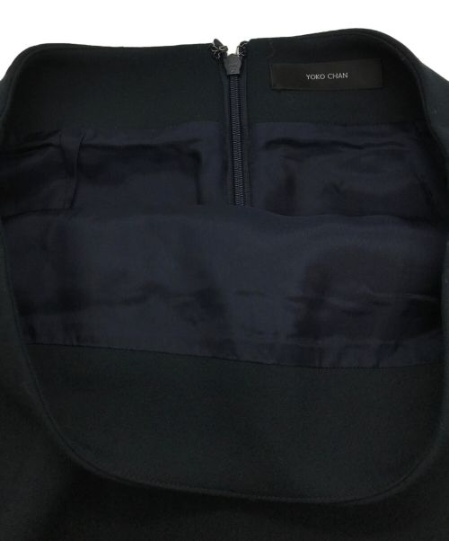 YOKO CHAN（ヨーコチャン）YOKO CHAN (ヨーコチャン) タイトスカート ネイビー サイズ:36の古着・服飾アイテム