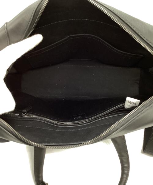 MCM（エムシーエム）MCM (エムシーエム) Klassik ビジネスバッグ ブラックの古着・服飾アイテム