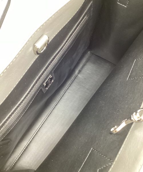 MCM（エムシーエム）MCM (エムシーエム) Large Munchen Tote グレーの古着・服飾アイテム