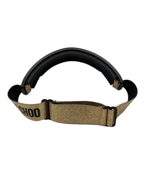 JIMMY CHOO（ジミーチュウ）JIMMY CHOO (ジミーチュウ) サンバイザー ブラックの古着・服飾アイテム