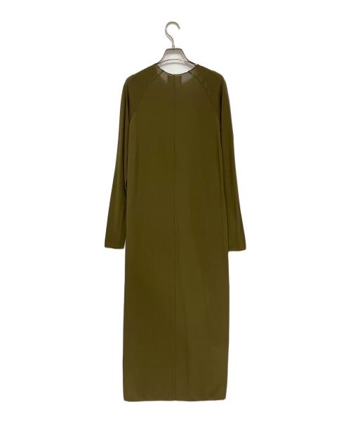 LOULOU STUDIO（ルルスタジオ）LOULOU STUDIO (ルルスタジオ) ジャージー ミディワンピース カーキ サイズ:XSの古着・服飾アイテム