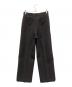 edition (エディション) MATELASSE WIDE SLACKS グレー サイズ:36：7000円
