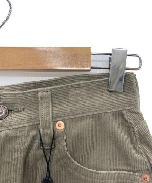 leno（リノ）leno (リノ) LUCY CORDUROY PANTS オリーブ サイズ:01の古着・服飾アイテム