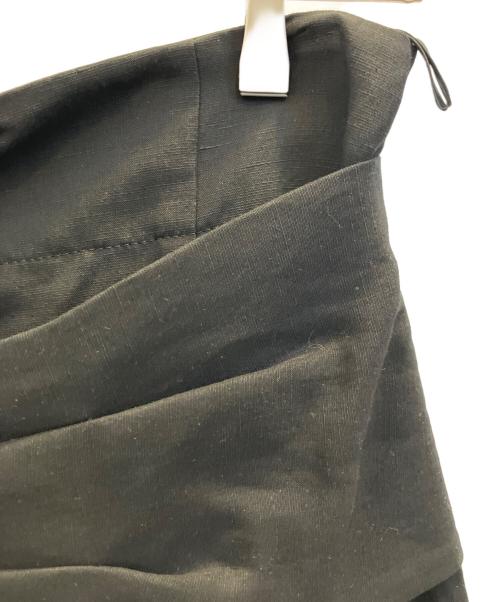 ADORE（アドーア）ADORE (アドーア) ボンディング麻タイトスカート ブラック サイズ:36の古着・服飾アイテム
