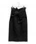 ADORE（アドーア）の古着「ボンディング麻タイトスカート」｜ブラック
