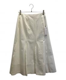 ADORE（アドーア）の古着「ハイテンションメッシュスカート」｜ホワイト