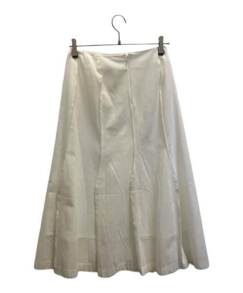 ADORE（アドーア）ADORE (アドーア) ハイテンションメッシュスカート ホワイト サイズ:SIZE 36の古着・服飾アイテム