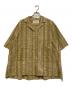 TODAYFUL（トゥデイフル）の古着「パターンボーイフレンドシャツ」｜ベージュ