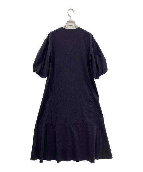 journal standard L'essage（ジャーナルスタンダード レサージュ）journal standard L'essage (ジャーナルスタンダード レサージュ) CANGIOLIタイプライターワンピース ネイビー サイズ:不明の古着・服飾アイテム