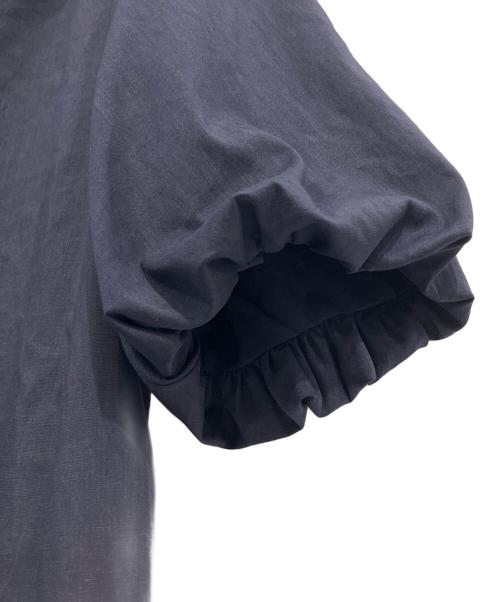 journal standard L'essage（ジャーナルスタンダード レサージュ）journal standard L'essage (ジャーナルスタンダード レサージュ) CANGIOLIタイプライターワンピース ネイビー サイズ:不明の古着・服飾アイテム