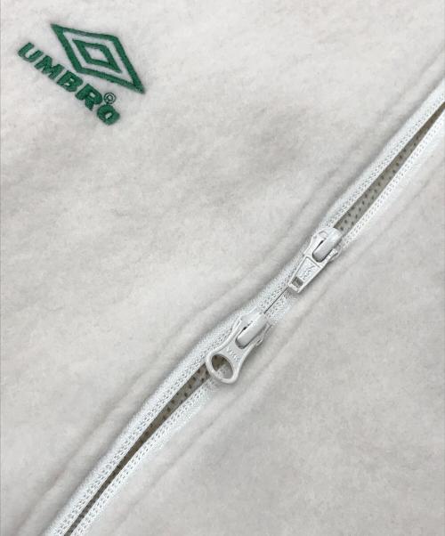 UMBRO（アンブロ）UMBRO (アンブロ) juha (ユハ) WOOL BOA FLEECE BLOUSON アイボリー サイズ:3の古着・服飾アイテム